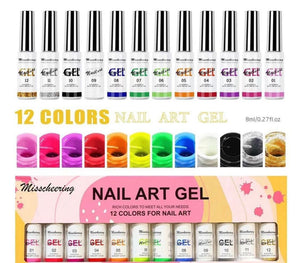 Pinceles de Diseño en Gel