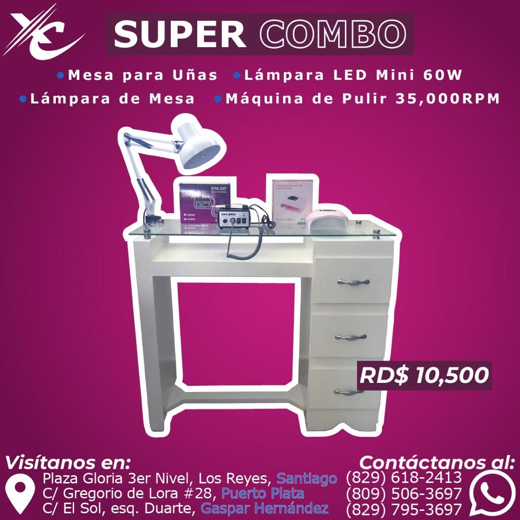 Combo Principiante - Mesa Cristal XC Supply