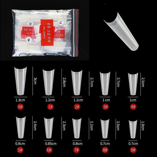 Paquete De Uñas Coffin XC Supply