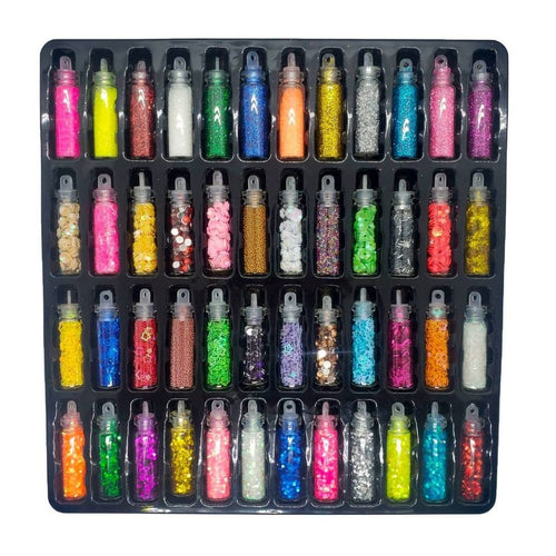 Set de glitter 48pcs XC Supply